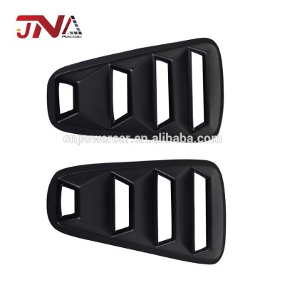 auto motive parts factory manufacture black window shade rear window shautter window louvers for Mustang